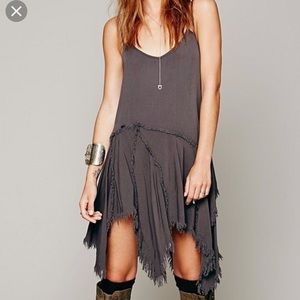 Boho purple Dress FREE PEOPLE